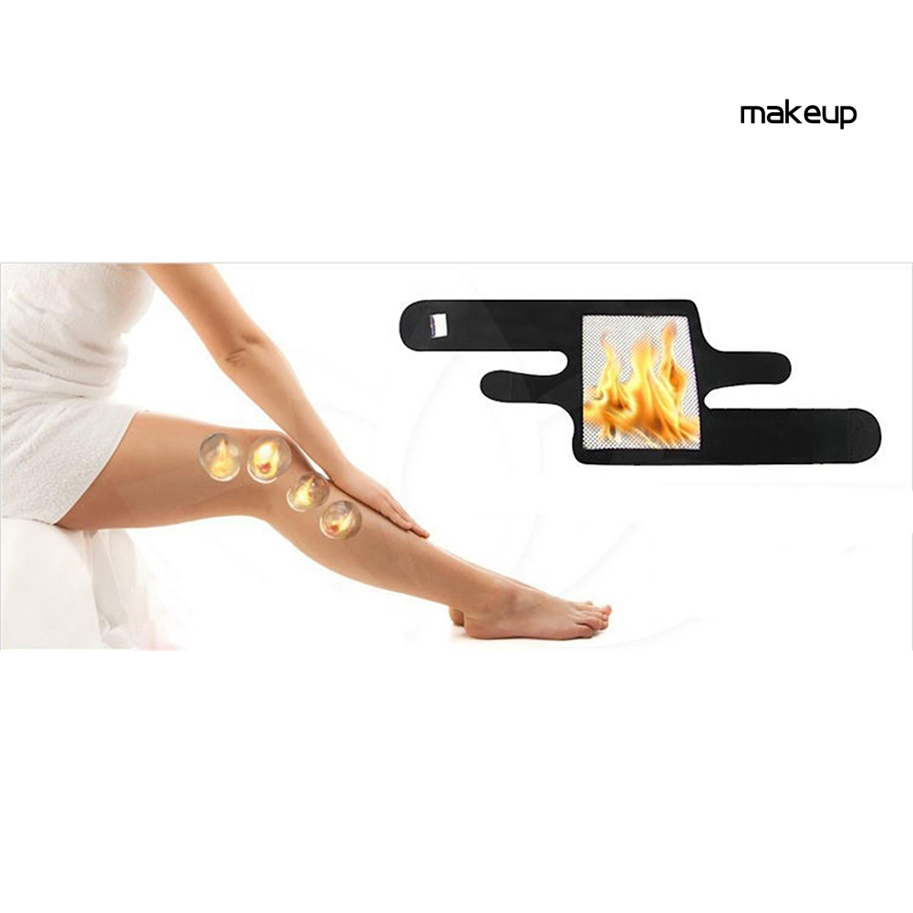 MK- 1 Pair Tourmaline Self Heating Knee Pad Magnetic Therapy Knee Support Belt Brace