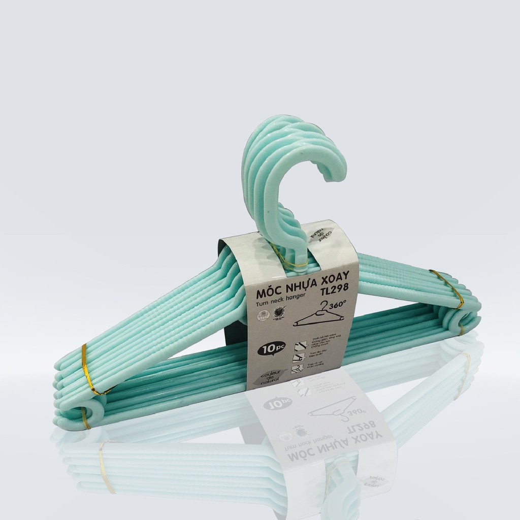 Móc áo nhựa xoay TL298 - 10c