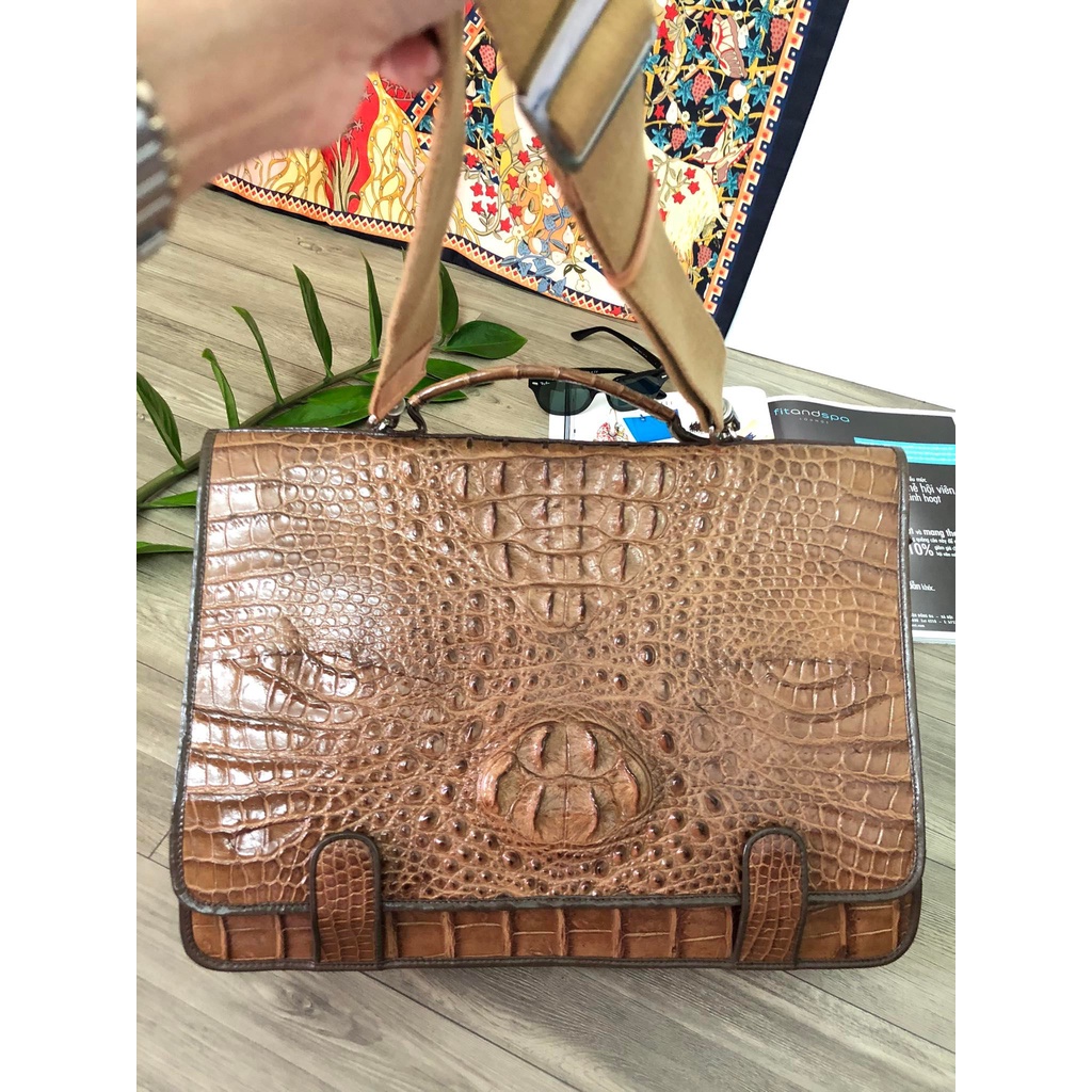 Thanh lý cặp công sở nam của Nhật da cá sấu thật | BigBuy360 - bigbuy360.vn