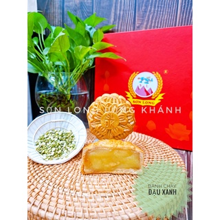 [anvatvumap nhà làm 100%] bánh trung thu (bánh chay - đậu xanh 210gr)