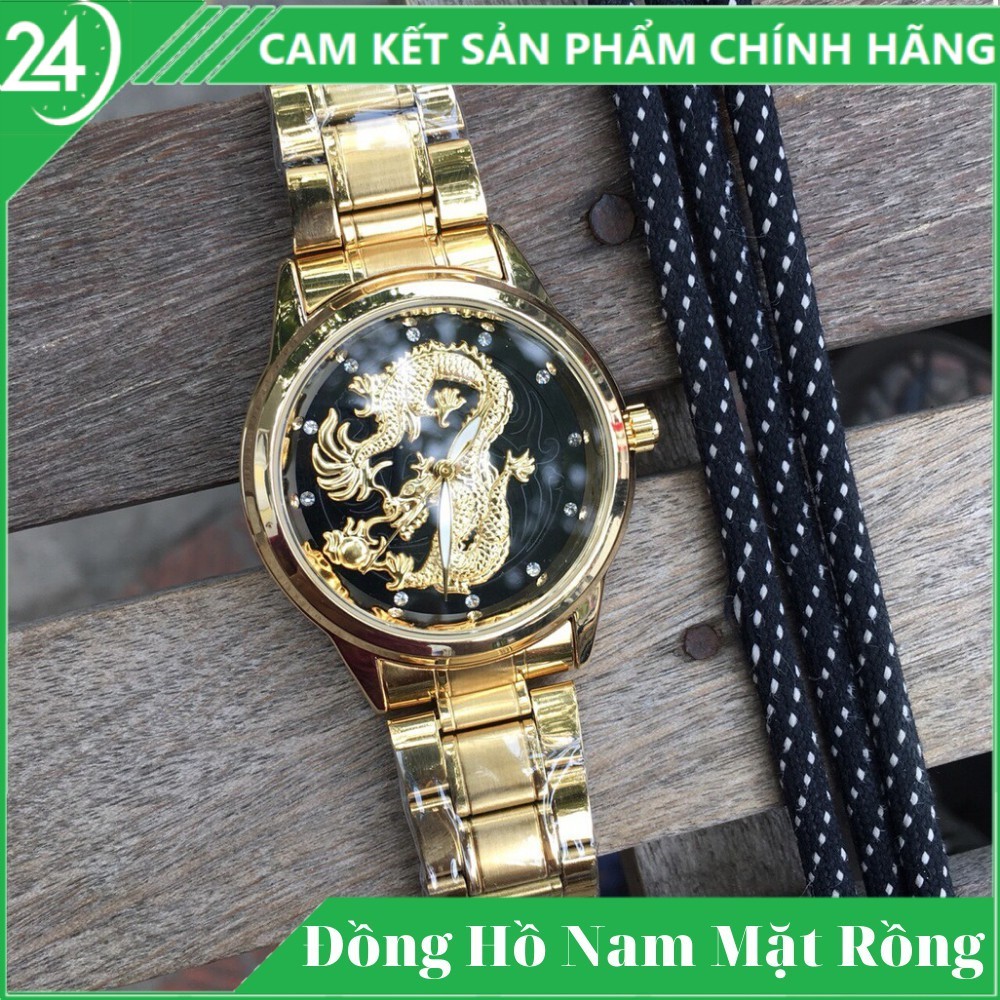 [XẢ HÀNG SẬP KHO] Đồng Hồ Nam Mặt Rồng Siêu Đẹp Siêu Rẻ Siêu Chất