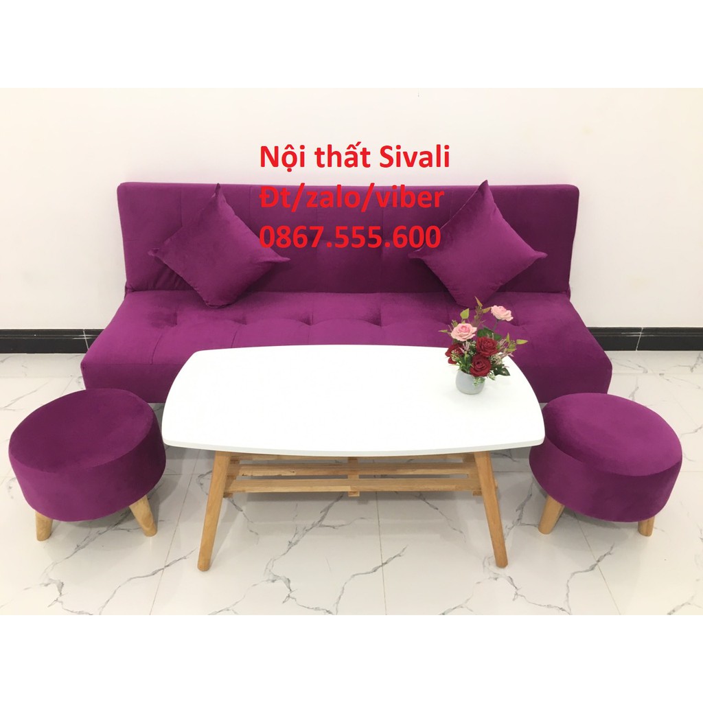 Bộ ghế sofa bed, sofa giường phòng khách Sivali, salon, sopha, sa lông, sô pha