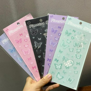 Sticker Hồ Điệp Trong Suốt