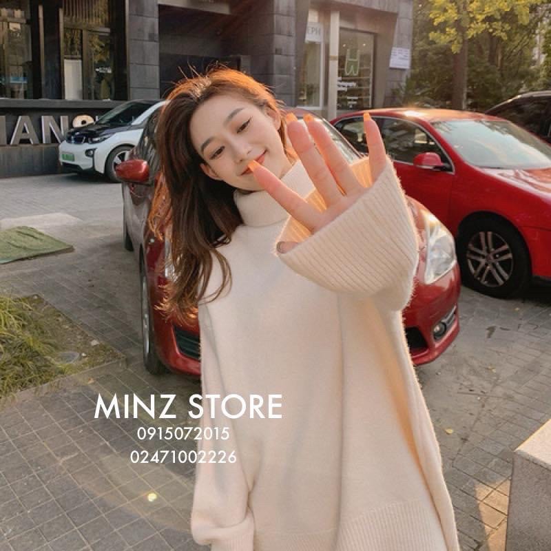 [Mã WARUN27 giảm 12k đơn 99k] ANU0007 - ÁO LEN DẠ NỮ CỔ LỌ | BigBuy360 - bigbuy360.vn