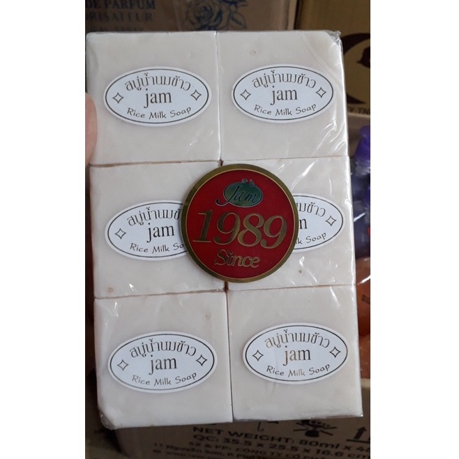 Xà Bông Gạo Thái Lan Jam Rice Milk Soap