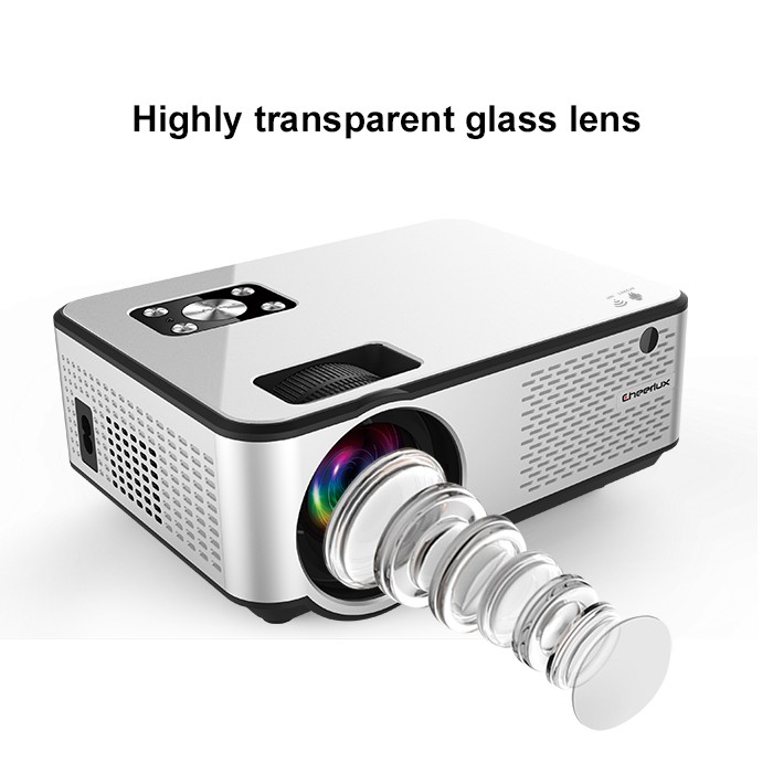 Máy chiếu phim mini Cheerlux C9 HD, độ sáng 2800 lumens, xem 100 inch cực nét. Bảo hành 12 tháng.