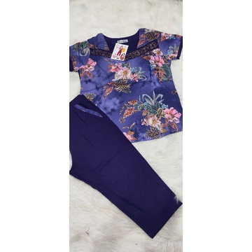 Bộ lửng Quỳnh Anh ,áo lụa 3d xịn,quần cotton mịn sale sốc(có size đại)