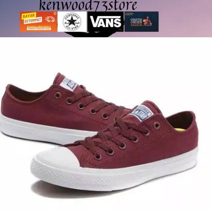 Giày thể thao Converse ALL STAR LOW CHUCK TAYLOR CT 2 MAROON