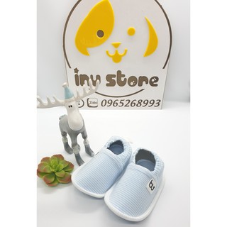 Giày vải sơ sinh bamboo của Bu babywearvn