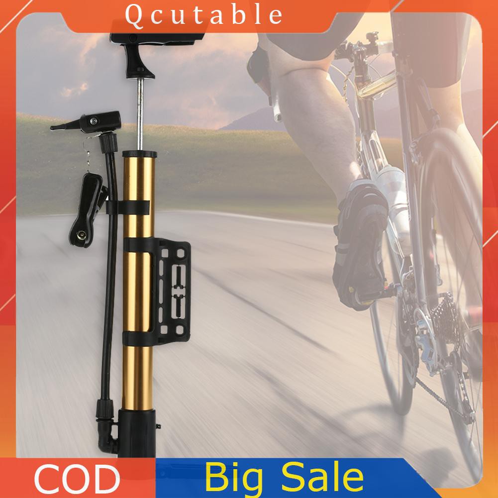 Bơm xe đạp bằng hợp kim nhôm nhỏ gọn tiện lợi