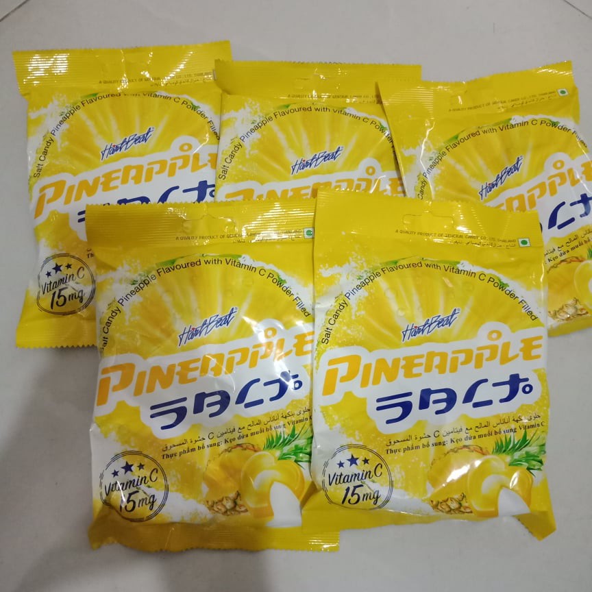 Kẹo khóm muối (thơm muối) Thái Lan - 120g