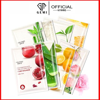 Mặt Nạ Giấy Trái Cây Dưỡng Trắng Da 🌿𝑭𝒓𝒆𝒆𝒔𝒉𝒊𝒑🌿 Cấp Ẩm - Giảm Mụn Mask Trái Cây Thiên Nhiên 8 Vị Thiên Nhiên