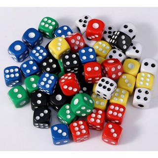 Set 3 viên xí ngầu nhiều màu