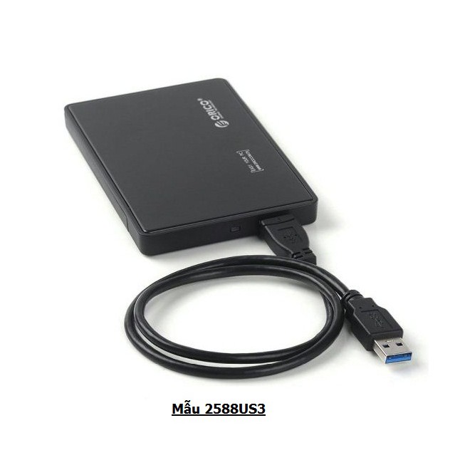 Hộp đựng ổ cứng Orico HDD BOX 2599US3 2.5inch USB 3.0 - Hàng phân phối chính thức