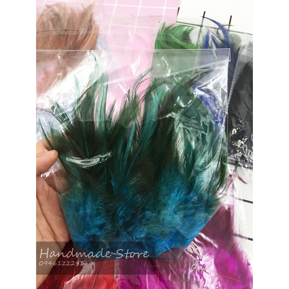 Lông vũ làm Dreamcatcher (size trung)