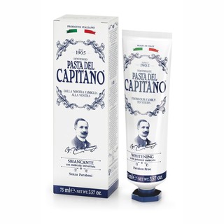 Kem đánh răng trắng sáng Pasta Del Capitano Toothpaste 75ml (đủ 5 màu)
