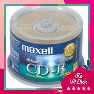 Đĩa trắng cd maxcell full box hộp 50c