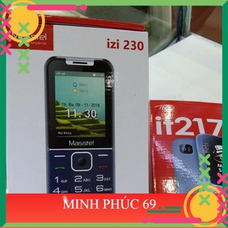 Điện Thoại Masstel IZI 230, Điện thoại cho người già - Hàng chính hãng