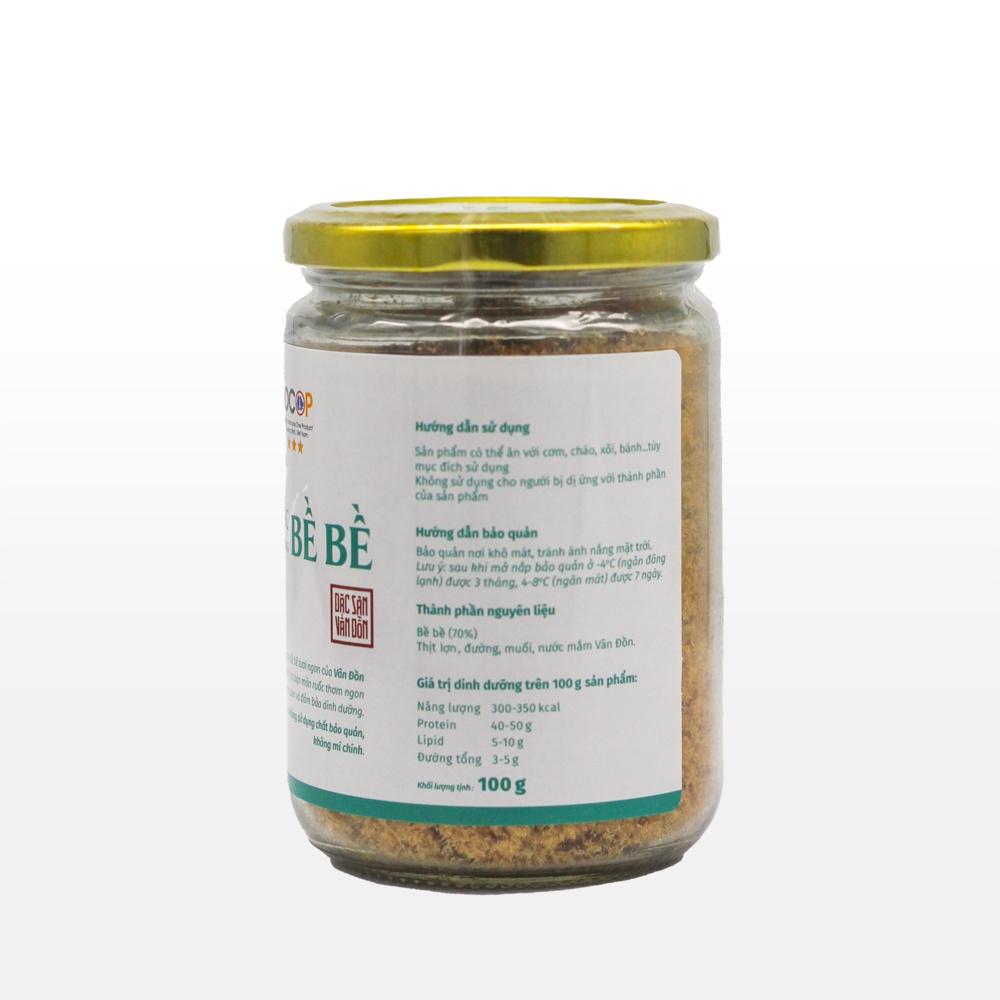 Ruốc bề bề BAVABI đặc sản Vân Đồn Quảng Ninh 100g hàng chính hãng