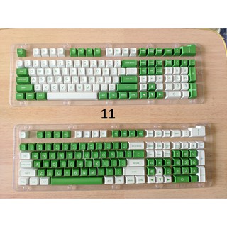 Set Keycap profile SA nút bàn phím cơ nhiều phối màu