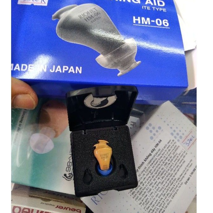Máy trợ thính không dây Rionet HM-06 bảo hành chính hãng 2 năm