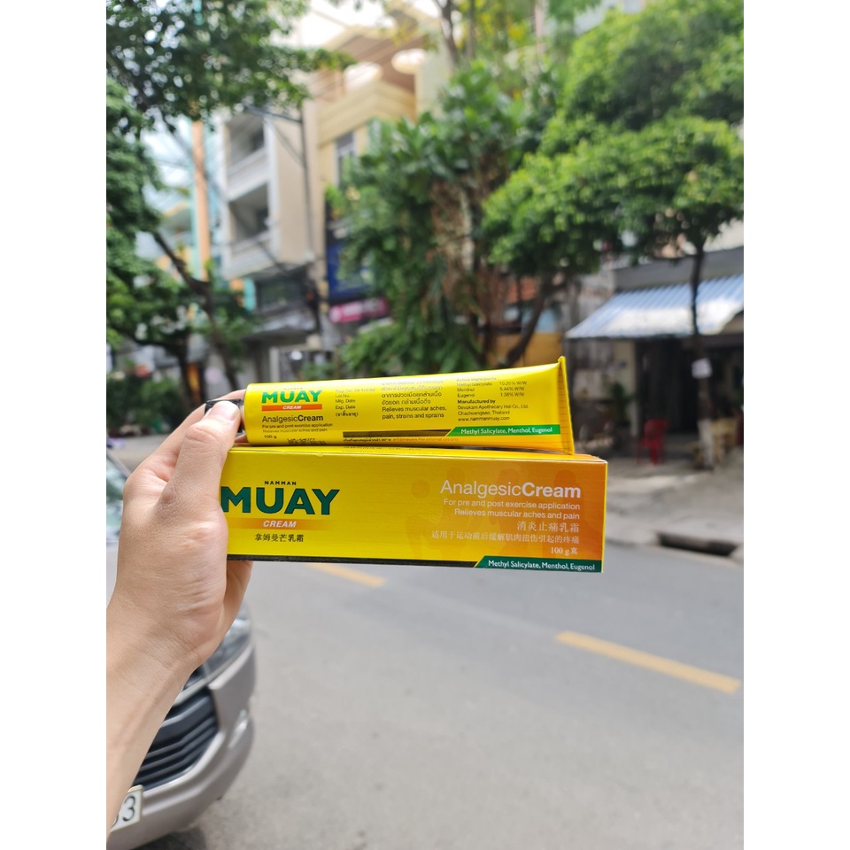 Ảnh Thật] 1 tuýp gel xoa bóp Mu ay 100g