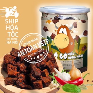 Khô bò viên hũ 250gr - Khô bò cục loại đặc biệt - rẻ hơn khi mua từ 2 hũ