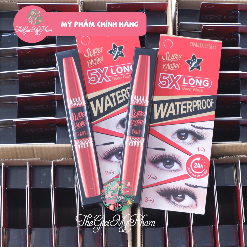 Mascara Hai Đầu Sivanna Super Model 5X Long - Thái Lan | BigBuy360 - bigbuy360.vn