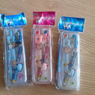 Compa ngòi chì bắm có hộp tiện dụng