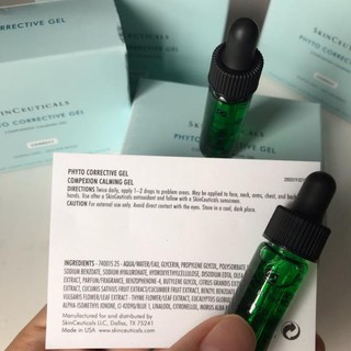 Serum dưỡng da dịu nhẹ Skiinceuticals Phyto Corective Gel sample 4ml