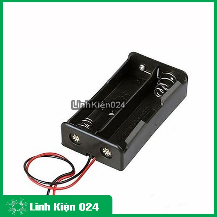 Đế Pin AA Không Nắp ( Đấu Nối Tiếp ) - 2 Pin