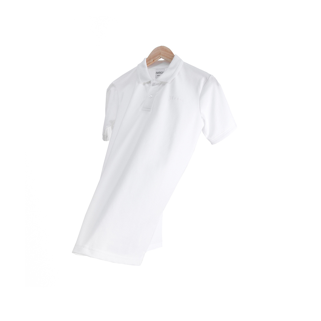 Áo thun polo nam ngắn tay HEBOZ vải cotton pha co giãn 4 chiều đẹp in logo, form slimfit basic - 00000673 | BigBuy360 - bigbuy360.vn