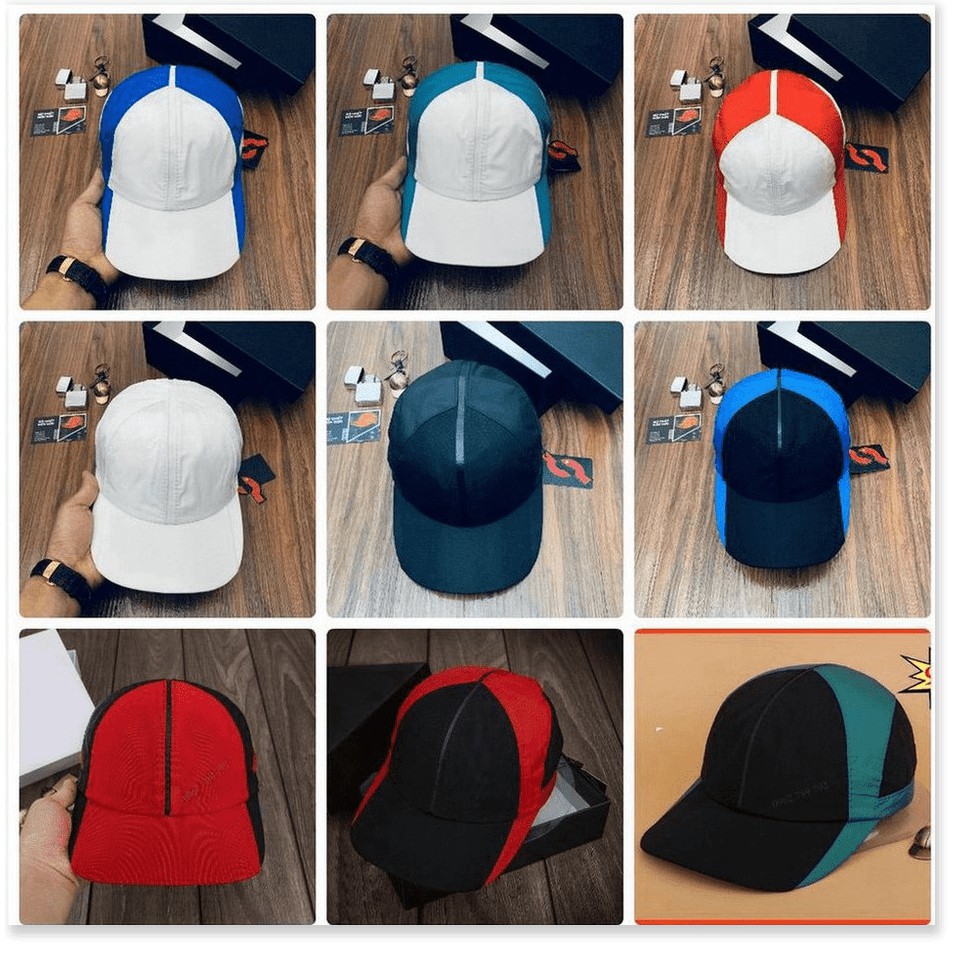 Mũ Lưỡi Trai Nón Sơn Trắng Lưới Trắng Vải Dù Chính Hãng Hàng Chuẩn Tem 7 Màu Thời Trang Cao Cấp Mới 2023