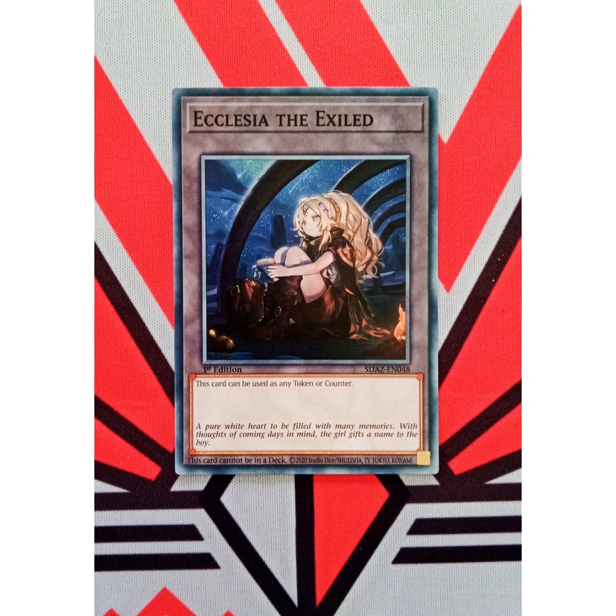Thẻ Bài Yugioh Token Ecclesia the Exiled - SDAZ-EN048 - Common
