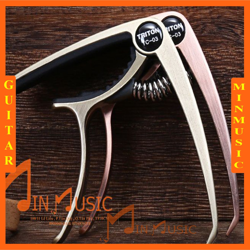 Capo guitar cao cấp Acoustic chất liệu hợp kim không gỉ