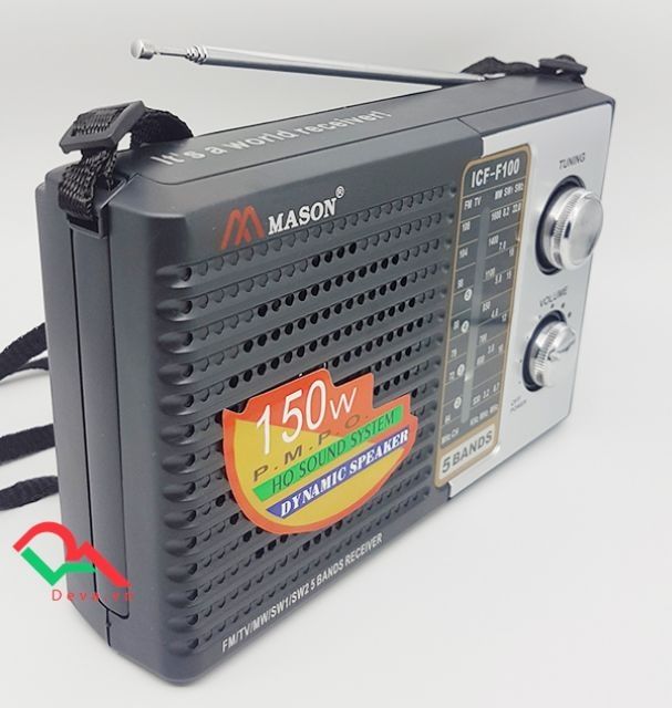 [Mã ELHACE giảm 4% đơn 300K] Radio Mason ICF - F100