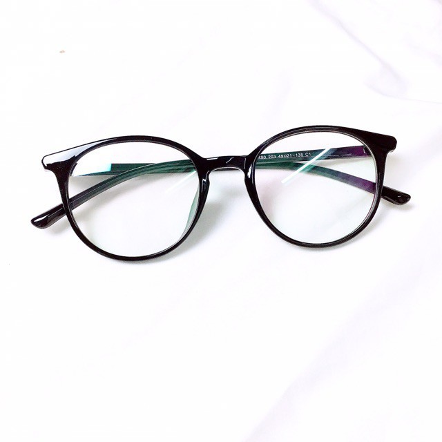 Gọng kính cận nam nữ Liup Eyewear mắt tròn nhỏ nhựa dẻo TR90, nhiều màu, phong cách hàn quốc 203