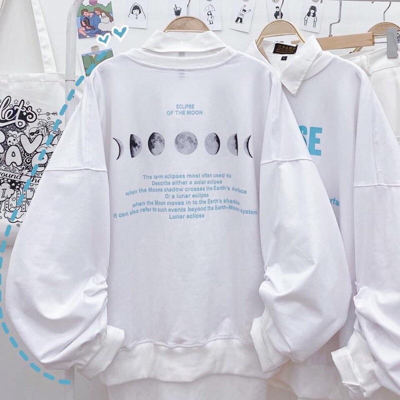 Áo Sweater Nỉ ECLIPSE Unisex | BigBuy360 - bigbuy360.vn