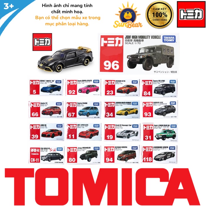 Đồ chơi mô hình xe Hot Wheels Matchbox Tomica Siku 1:64 - Sun Bear