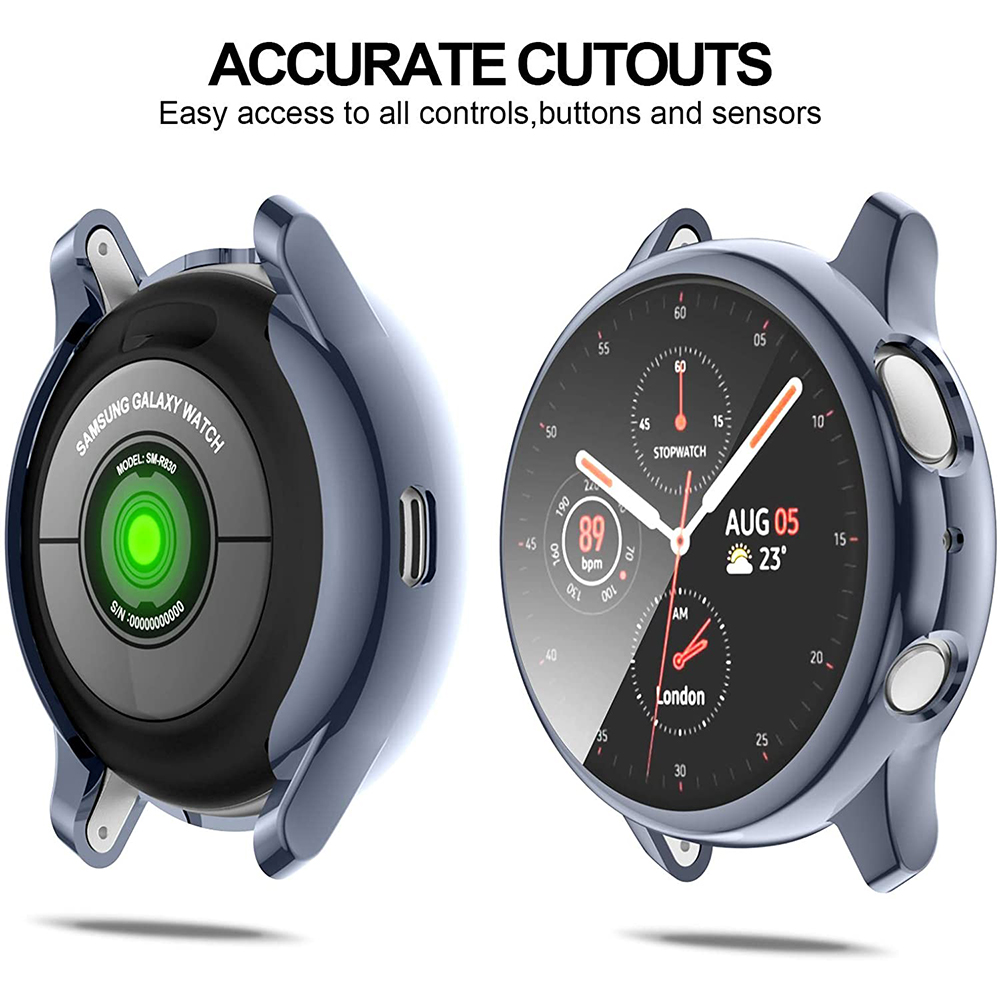 Miimall khung bảo vệ mặt đồng hồ chất lượng cao Samsung Galaxy Watch Active 2 40mm 44mm chất lượng cao