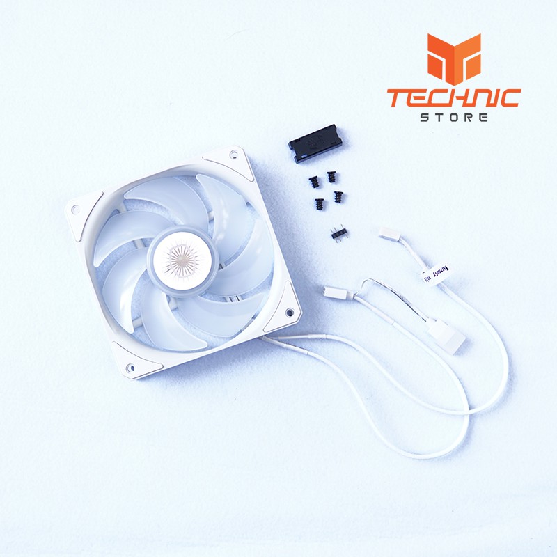 Quạt tản nhiệt CoolerMaster SickleFlow 120 ARGB - White