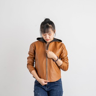 Áo Khoác Da Nữ Cao Cấp AKDN-05 (SP Bảo Hành)