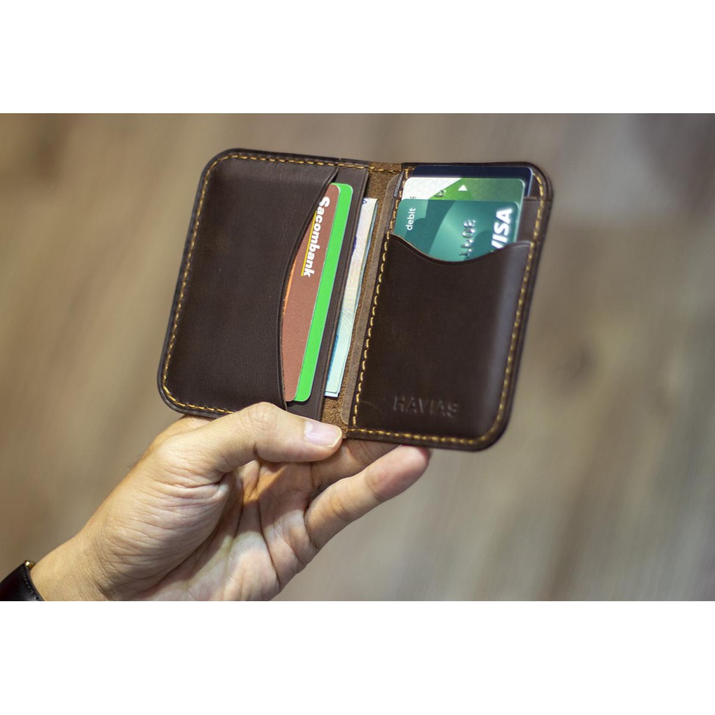 [Mã BMBAU50 giảm 50K đơn 150K] Ví Da Gapple2 Handcrafted Mini Wallet HAVIAS