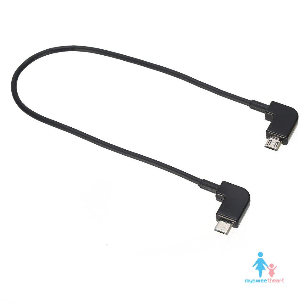 Micro USB to Lighting/Type C/Micro USB Data Cable For DJI Spark Mavic Control