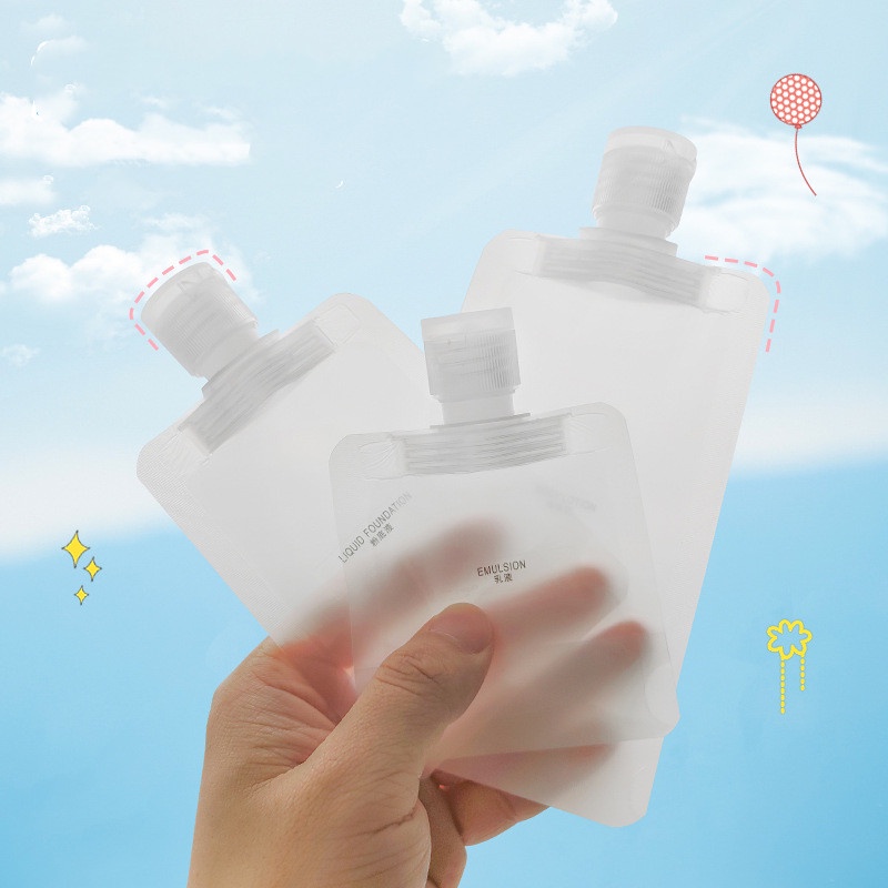Túi đựng mỹ phẩm dung tích 30/50/100ml tiện dụng cho du lịch