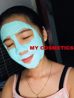 Mặt nạ dẻo bạc hà trà xanh ( có đổ sỉ)