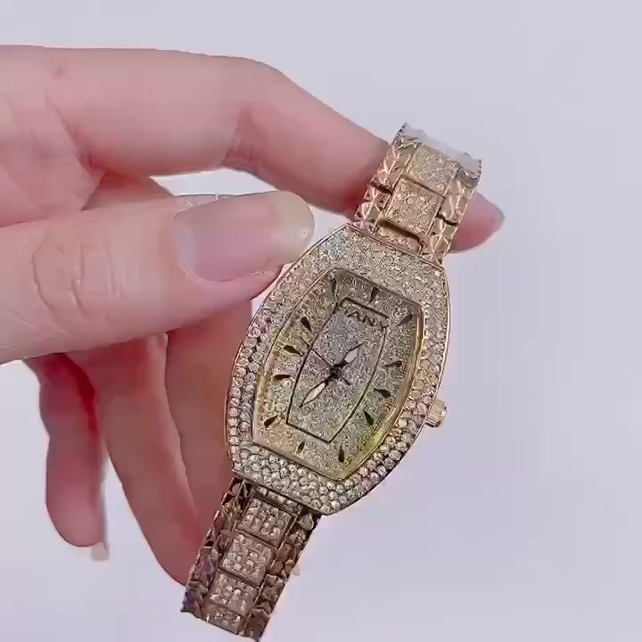 Đồng hồ nữ OVAN đính đá sang chảnh - Đồng hồ đeo tay nữ thời trang sang trọng - Tặng PIN DỰ PHÒNG | BigBuy360 - bigbuy360.vn