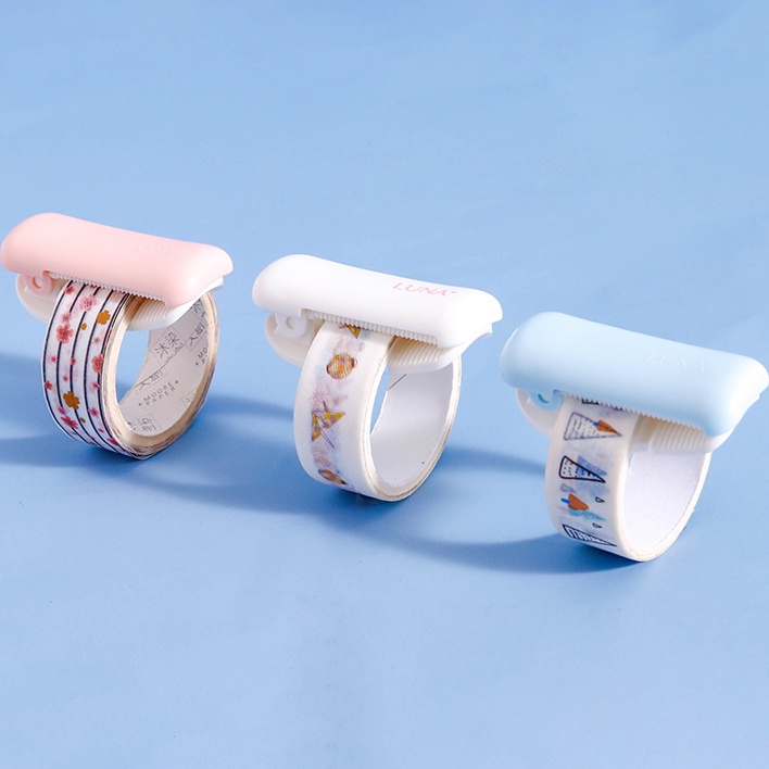 Dụng Cụ Cắt Băng Keo Mini Màu Kẹo 6-30mm