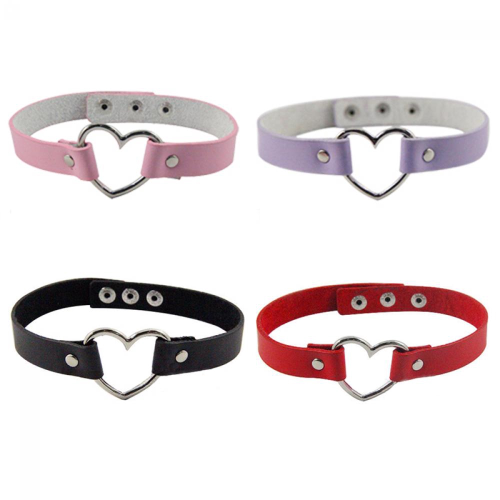 Vòng cổ choker bằng da PU cho nữ