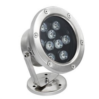 Đèn LED âm nước đế hắt đổi màu 9W 24V